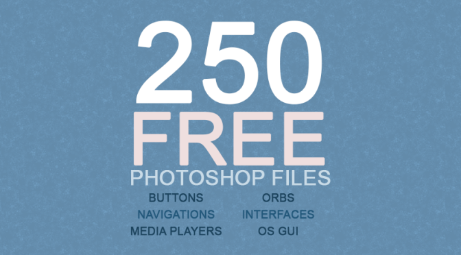 [Freebies] Button Collection: 250 .psd files