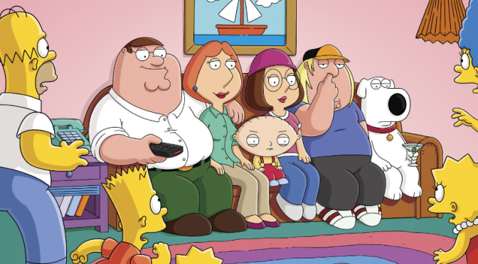 The Simpsons/Family Guy Crossover! La famiglia Griffin incontra i Simpson!